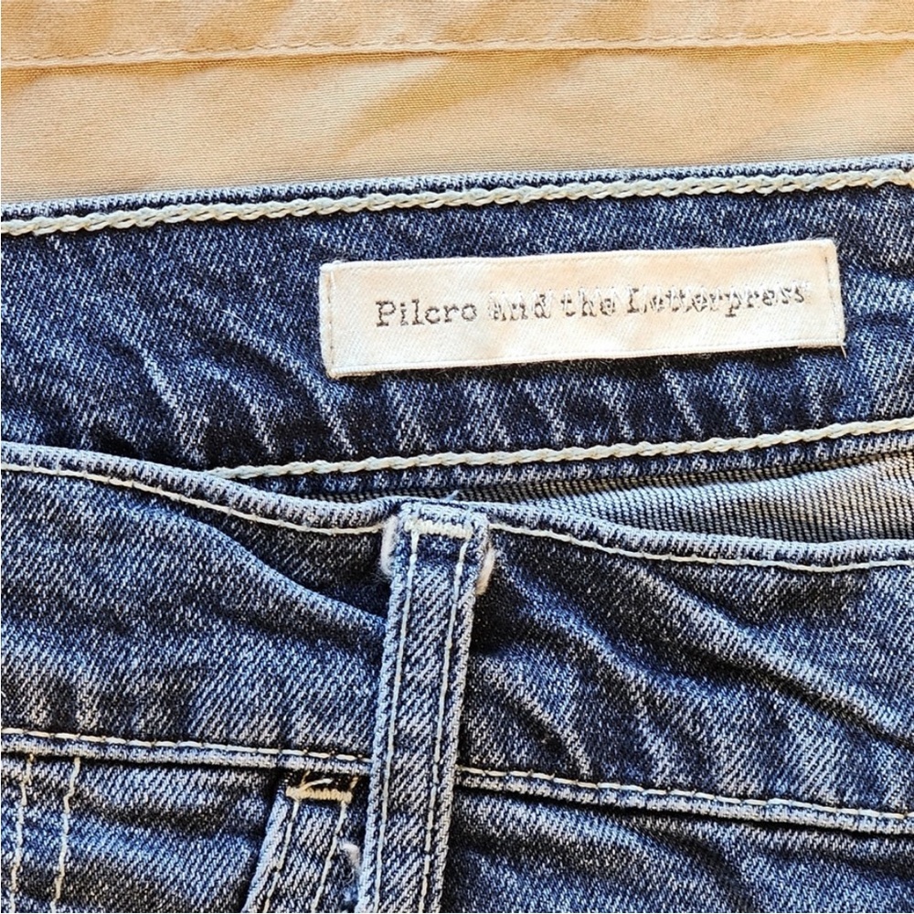 Pilcro and the Letterpress Starry, Starry Night Blue Jeans - Picture 8 of 15
